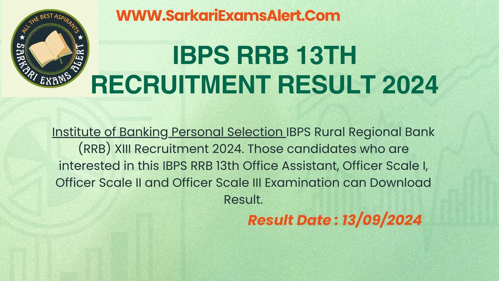 ibps rrb result